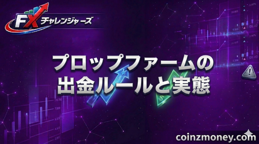 プロップファームの出金ルールと実態