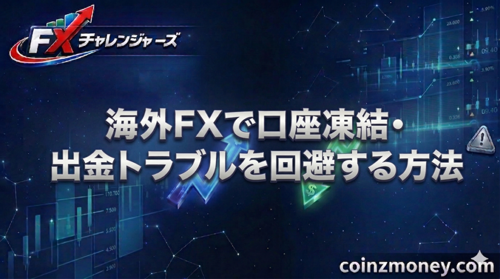 海外FXで口座凍結・出金トラブルを回避する方法