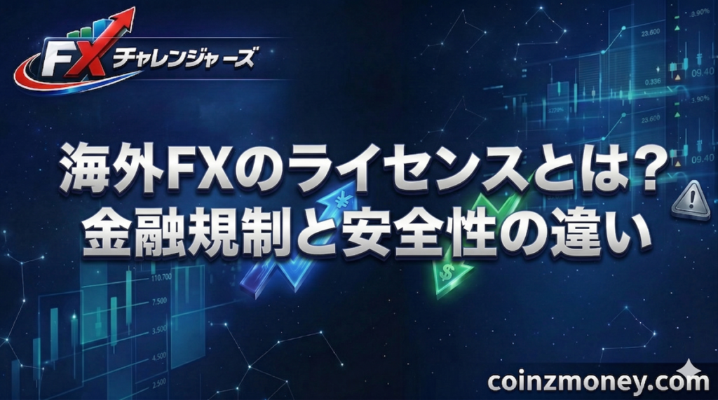 海外FXのライセンスとは？金融規制と安全性の違い