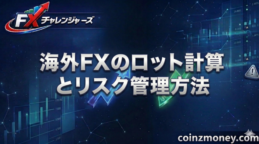 海外FXのロット計算とリスク管理方法