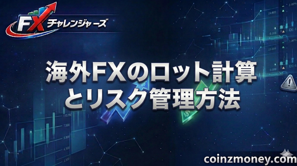海外FXのロット計算とリスク管理方法