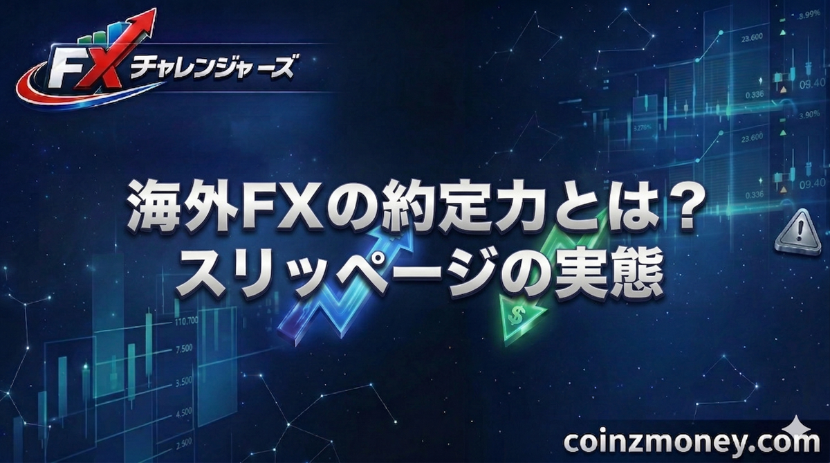 海外FXの約定力とは？スリッページの実態