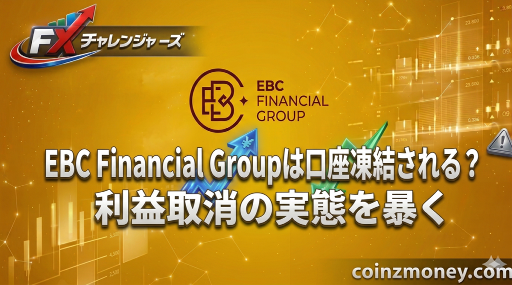 EBC Financial Groupは口座凍結される？利益取消の実態を暴く
