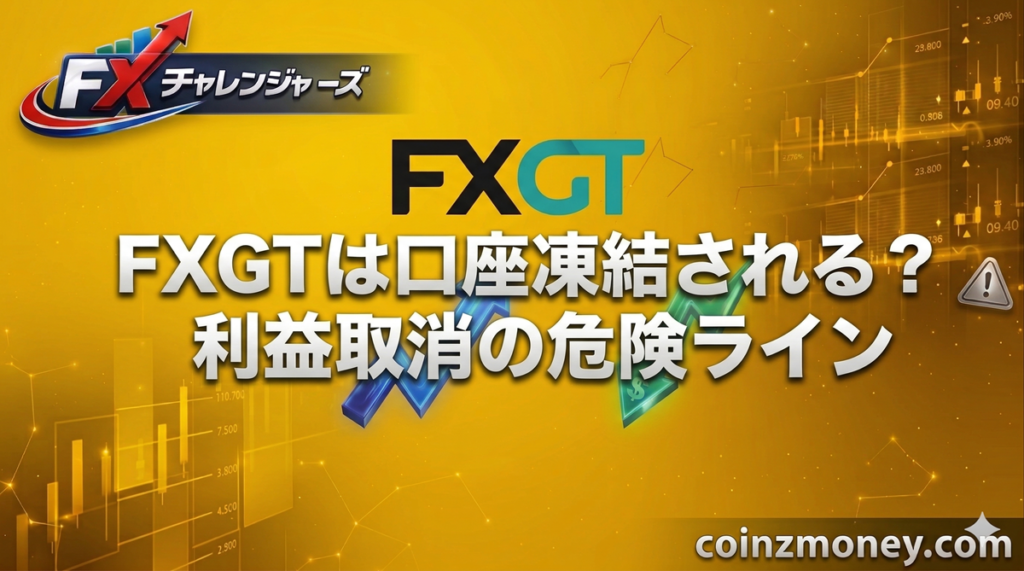 FXGTは口座凍結される？利益取消の危険ライン