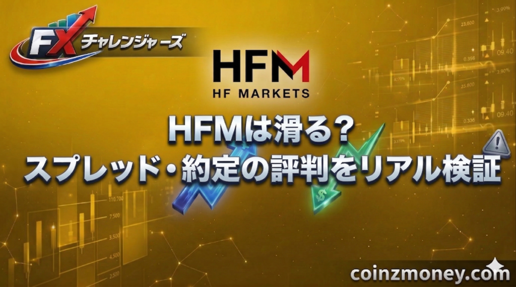 HFMは滑る？スプレッド・約定の評判をリアル検証
