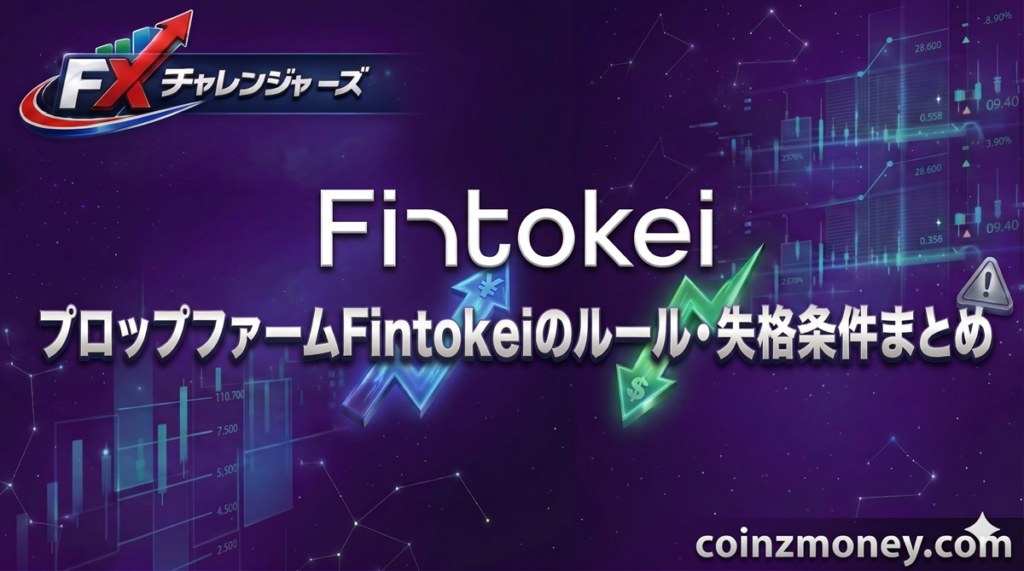 プロップファームFintokeiのルール・失格条件まとめ