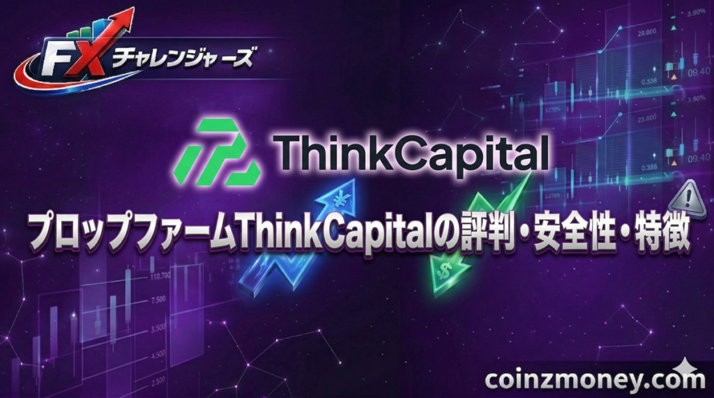 プロップファームThinkCapitalの評判・安全性・特徴