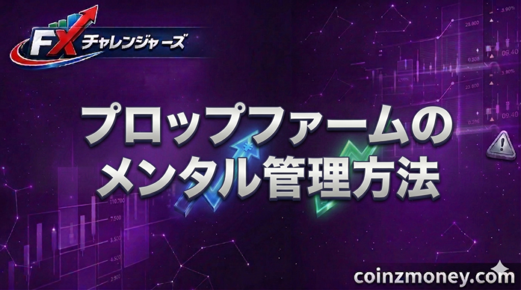 プロップファームのメンタル管理方法