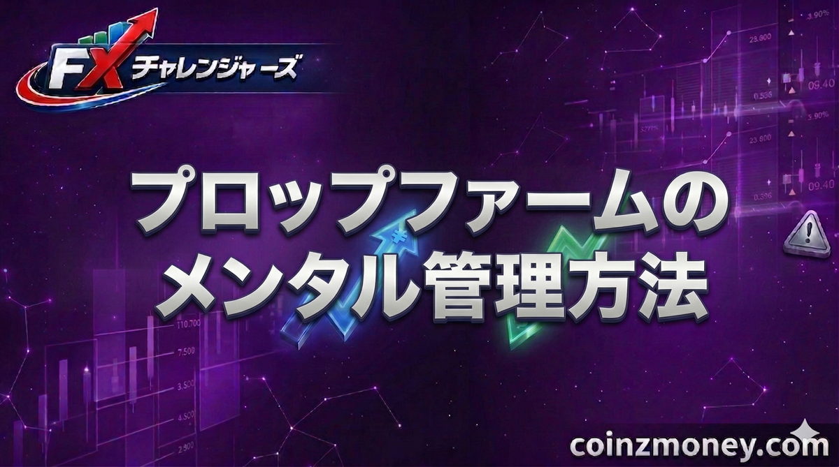 プロップファームのメンタル管理方法