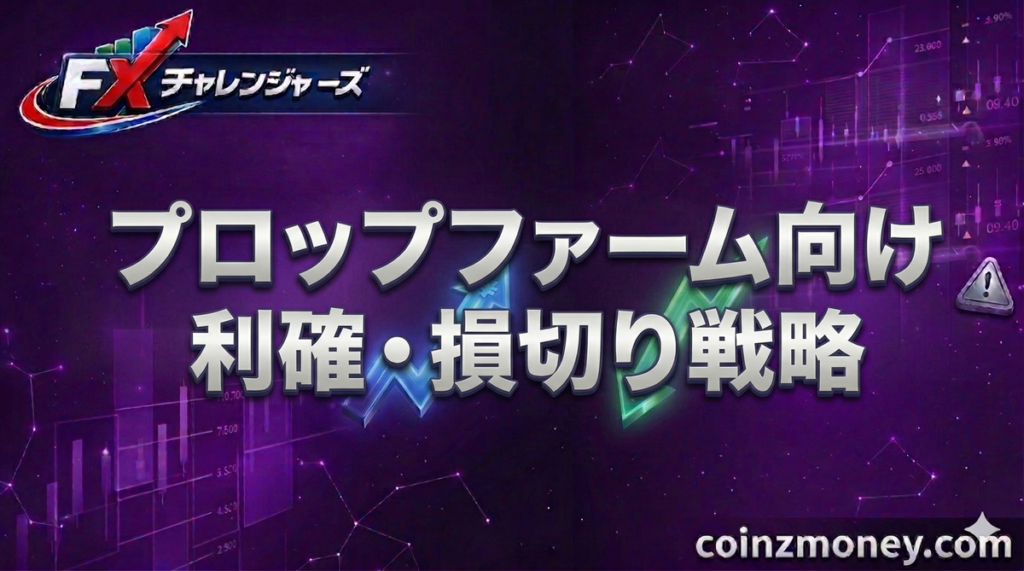 プロップファーム向け利確・損切り戦略
