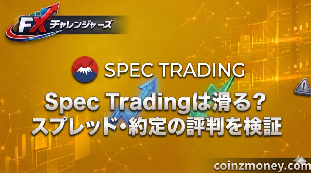 Spec Tradingは滑る？スプレッド・約定の評判を検証